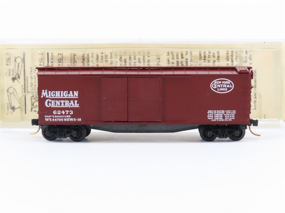 N Scale Kadee Micro-Trains MTL 43060 MCRR Michigan Central 40&#39; Box Car #64753