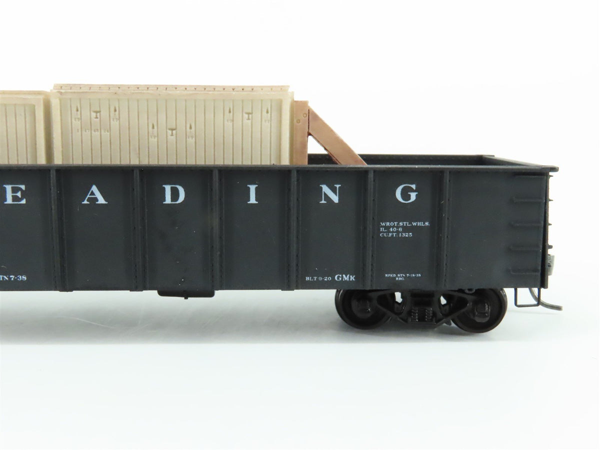 HO Scale Accurail 3744 Reading 41&#39; Gondola Car #6954 w/ Custom Load