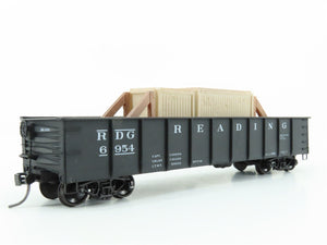 HO Scale Accurail 3744 Reading 41' Gondola Car #6954 w/ Custom Load