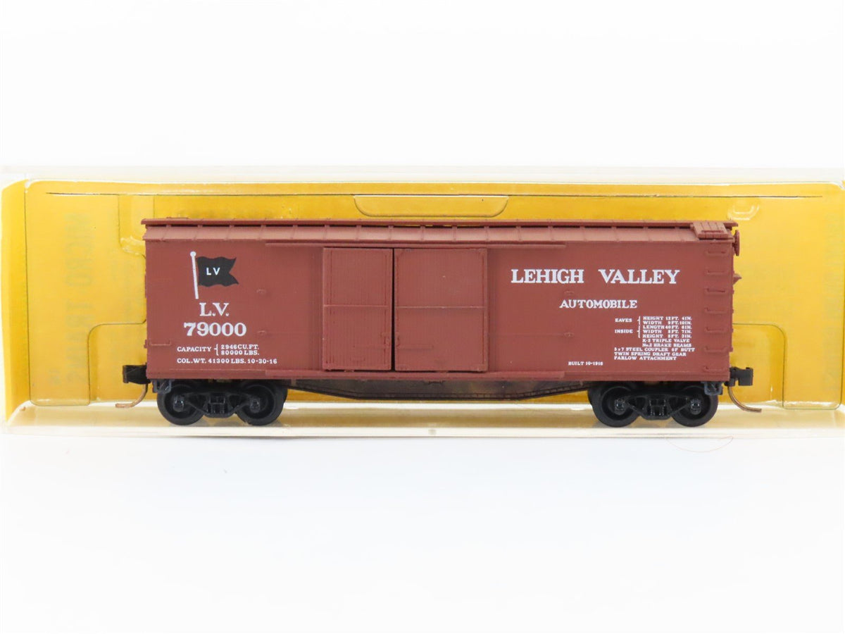 N Scale Kadee Micro-Trains MTL 43510-1 LV Lehigh Valley 40&#39; Box Car #79000