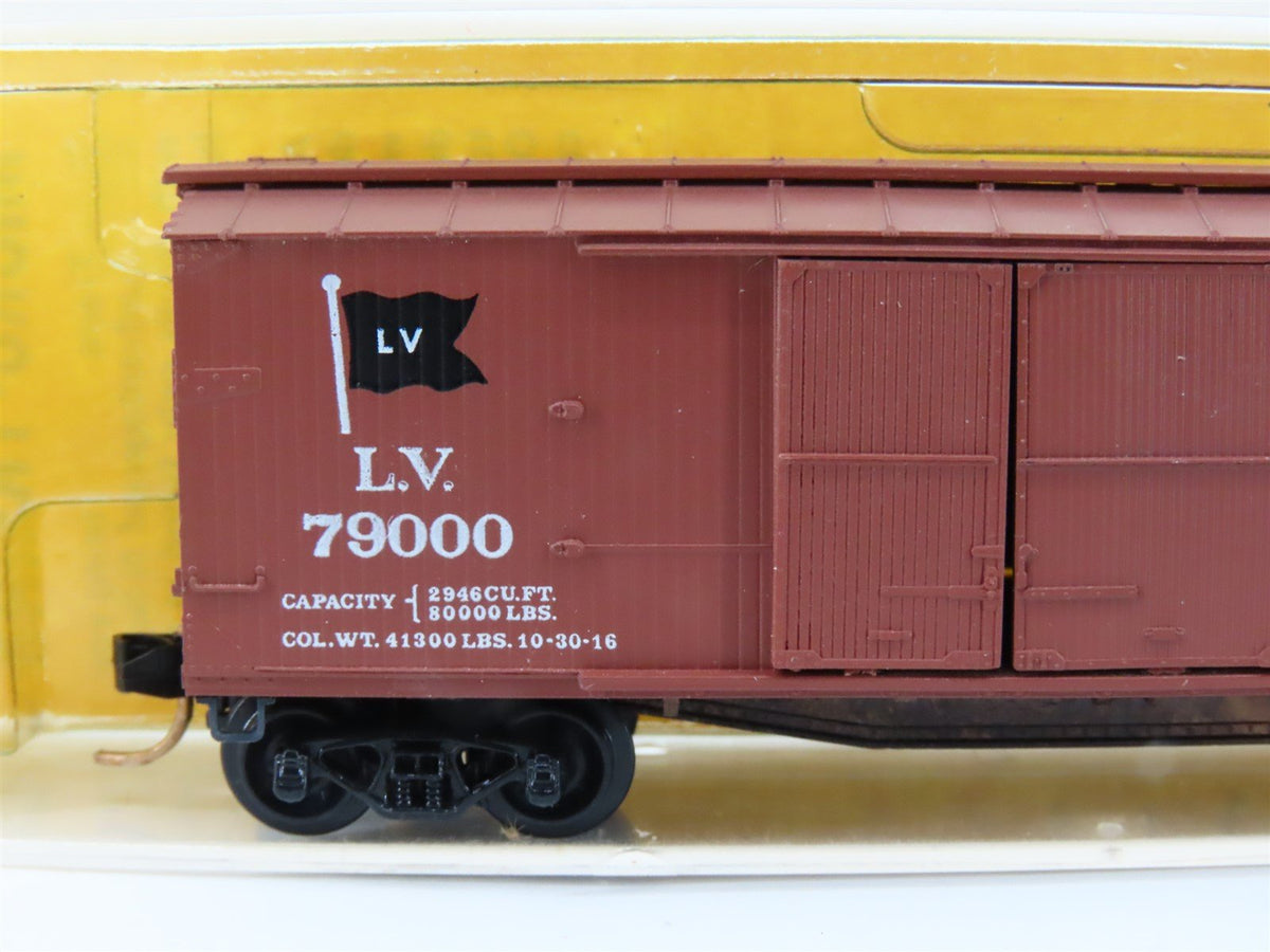 N Scale Kadee Micro-Trains MTL 43510-1 LV Lehigh Valley 40&#39; Box Car #79000