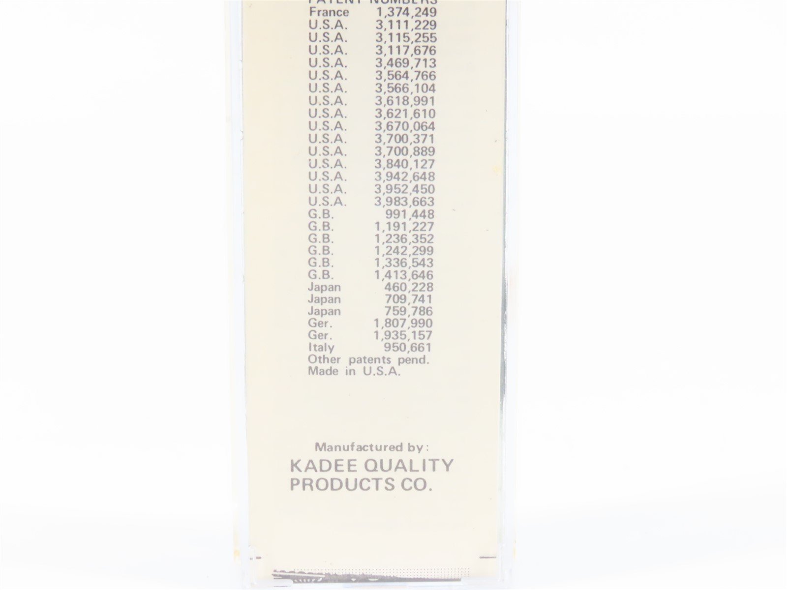 N Scale Kadee Micro-Trains MTL 43030 UP Union Pacific 40' Box Car #170707