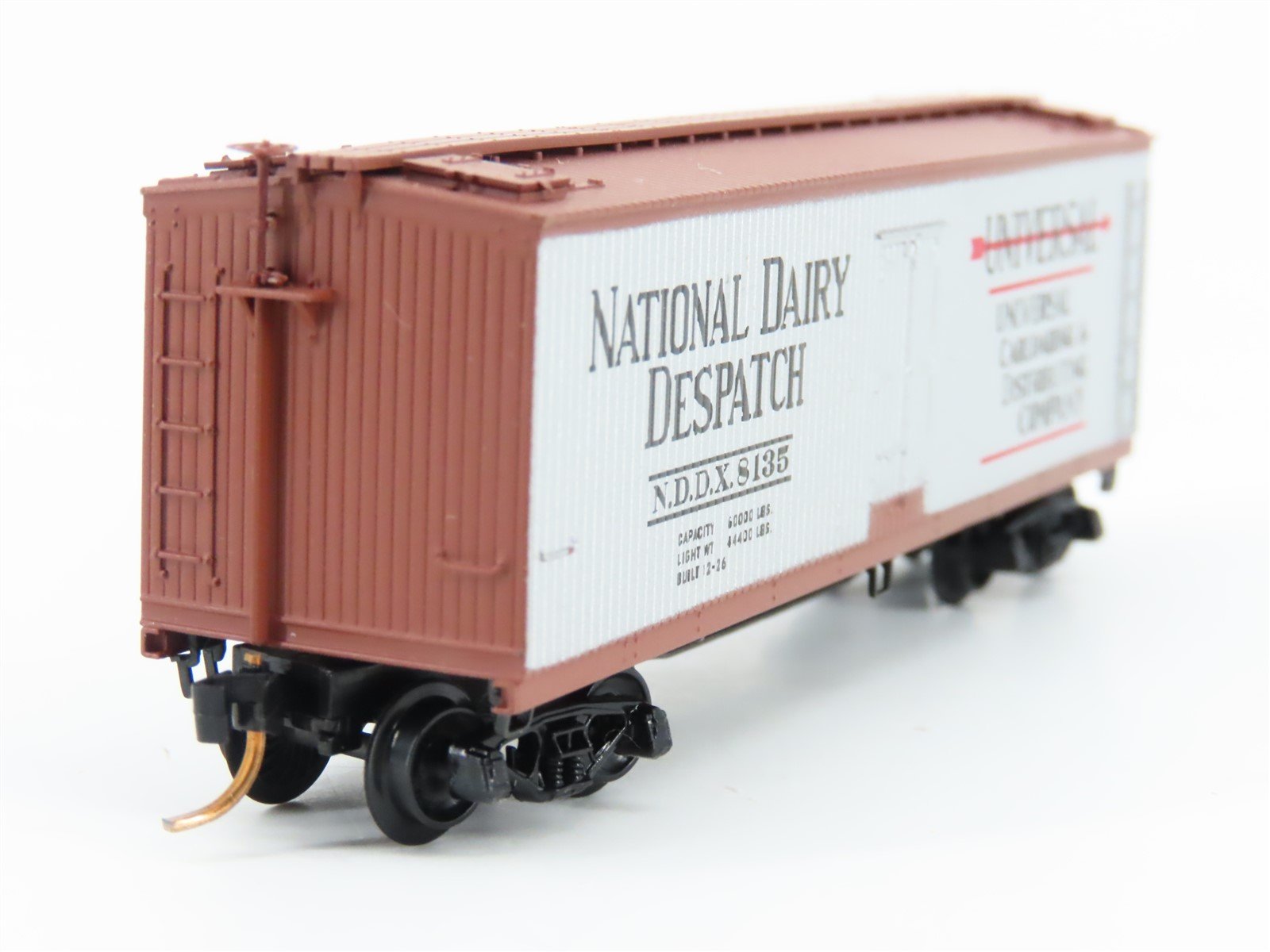 N Kadee Micro-Trains MTL 49040 NNDX National Dairy Despatch 40' Box Car #8135