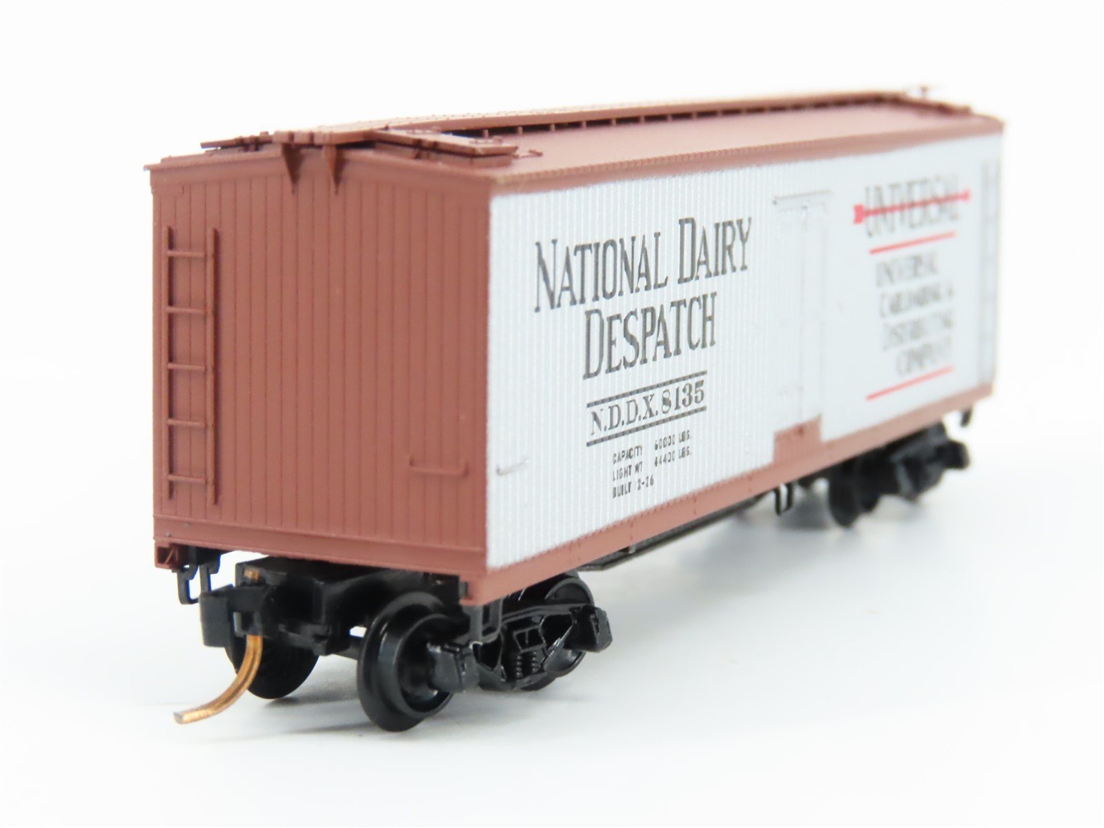 N Kadee Micro-Trains MTL 49040 NNDX National Dairy Despatch 40' Box Car #8135