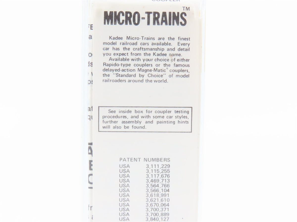 N Kadee Micro-Trains MTL 49040 NNDX National Dairy Despatch 40&#39; Box Car #8135