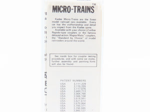 N Kadee Micro-Trains MTL 49040 NNDX National Dairy Despatch 40' Box Car #8135