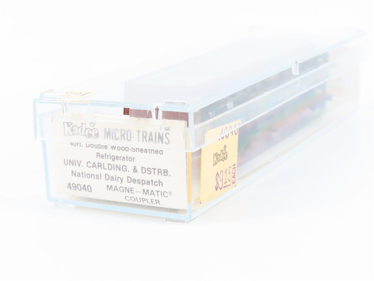 N Kadee Micro-Trains MTL 49040 NNDX National Dairy Despatch 40&#39; Box Car #8135