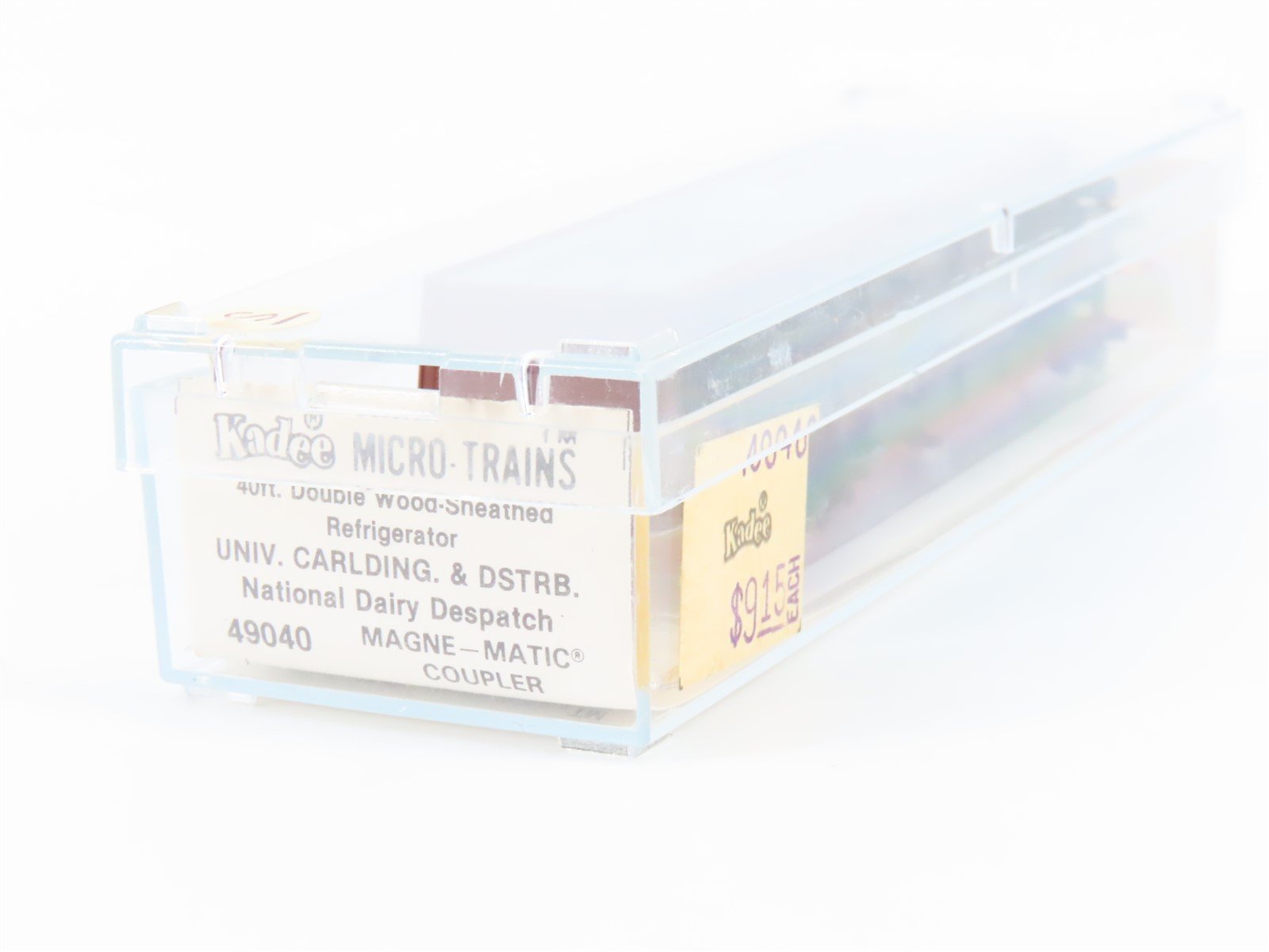 N Kadee Micro-Trains MTL 49040 NNDX National Dairy Despatch 40' Box Car #8135