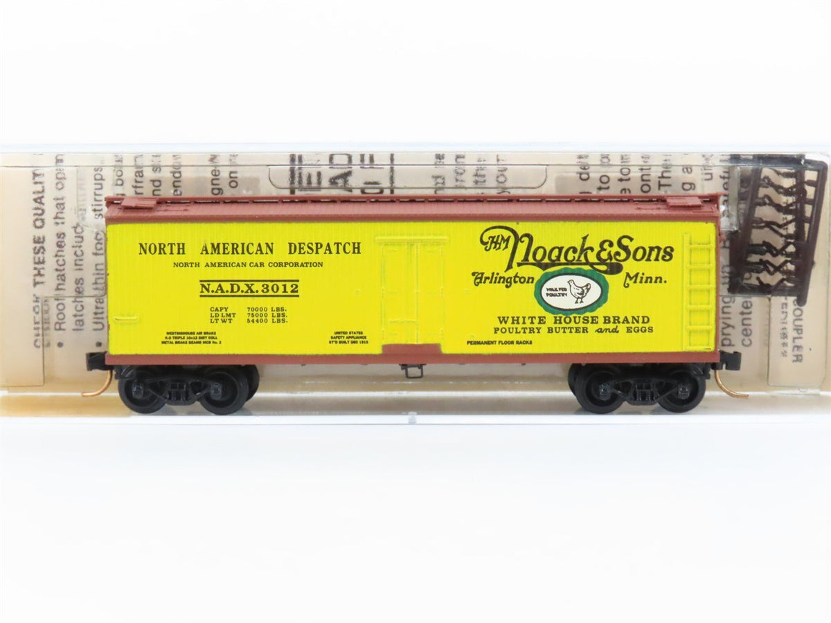 N Scale Kadee Micro-Trains MTL 49030 NADX HM Noack &amp; Sons 40&#39; Box Car #3012