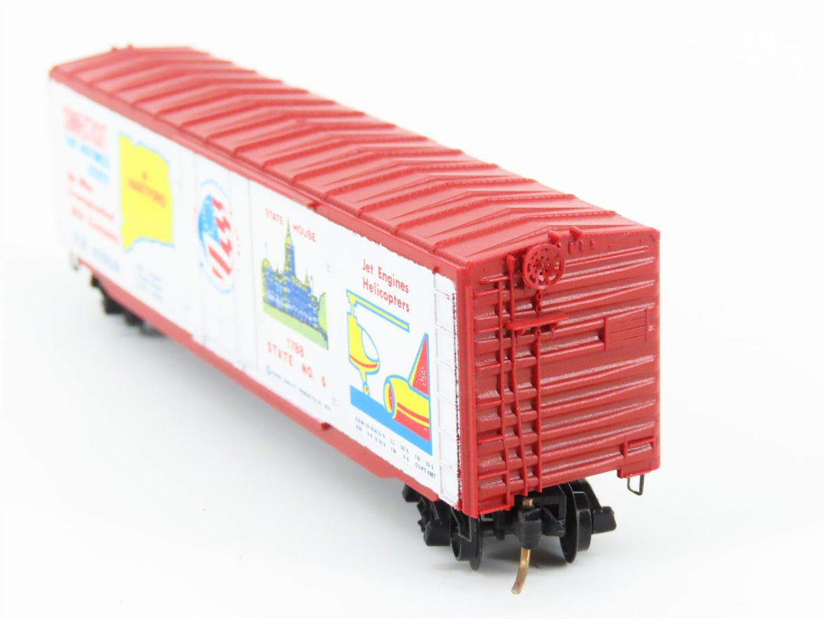 N Kadee Micro-Trains MTL 38020 NH Connecticut Bicentennial 50&#39; Box Car #40509