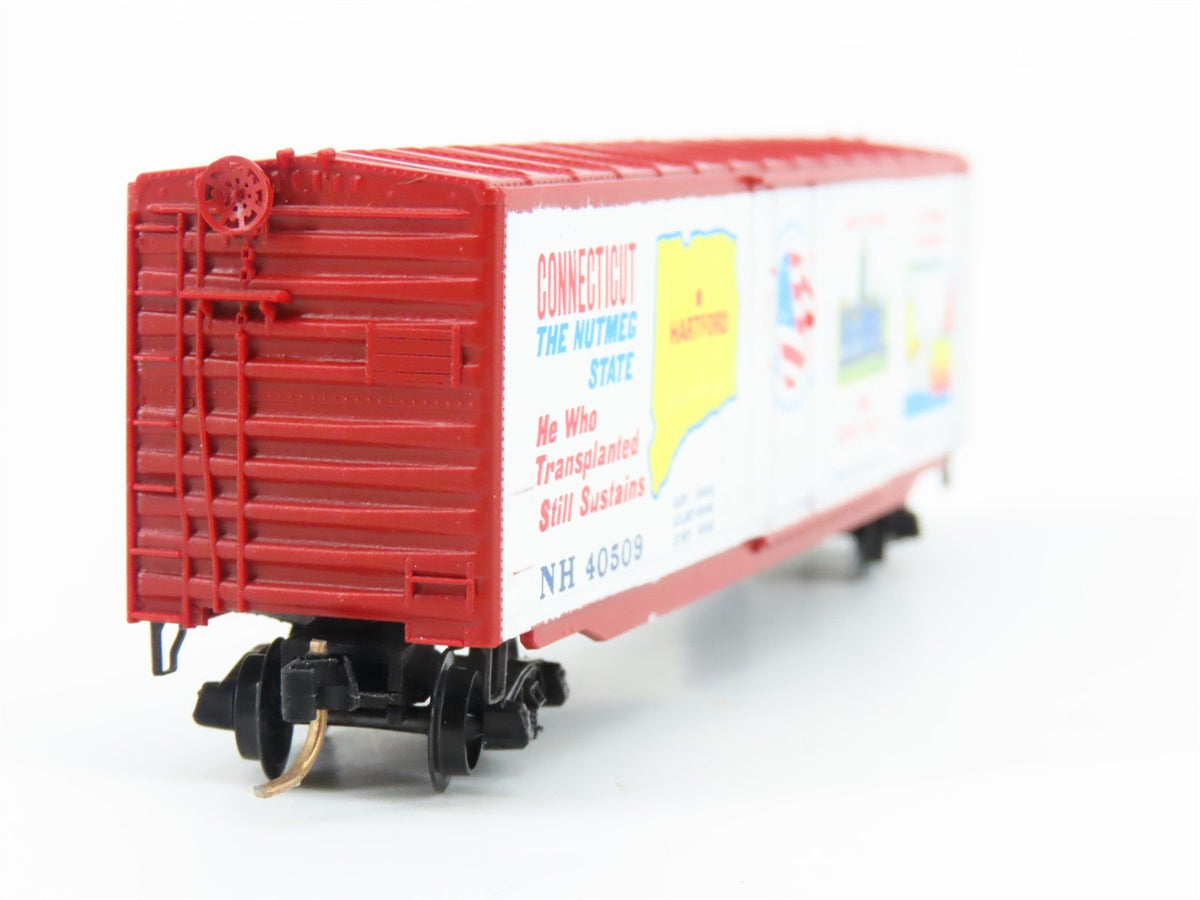 N Kadee Micro-Trains MTL 38020 NH Connecticut Bicentennial 50&#39; Box Car #40509