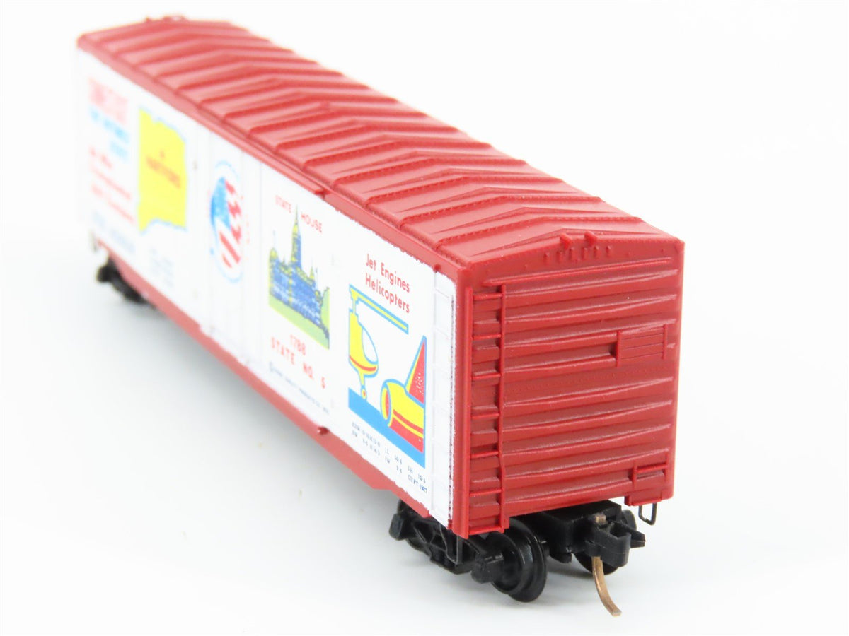 N Kadee Micro-Trains MTL 38020 NH Connecticut Bicentennial 50&#39; Box Car #40509