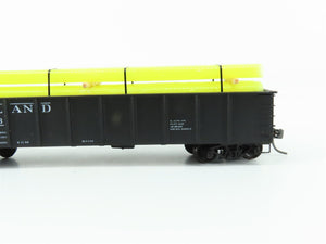 HO Scale Accurail RUT Rutland 41' Gondola Car #5013 w/Custom Pipe Load