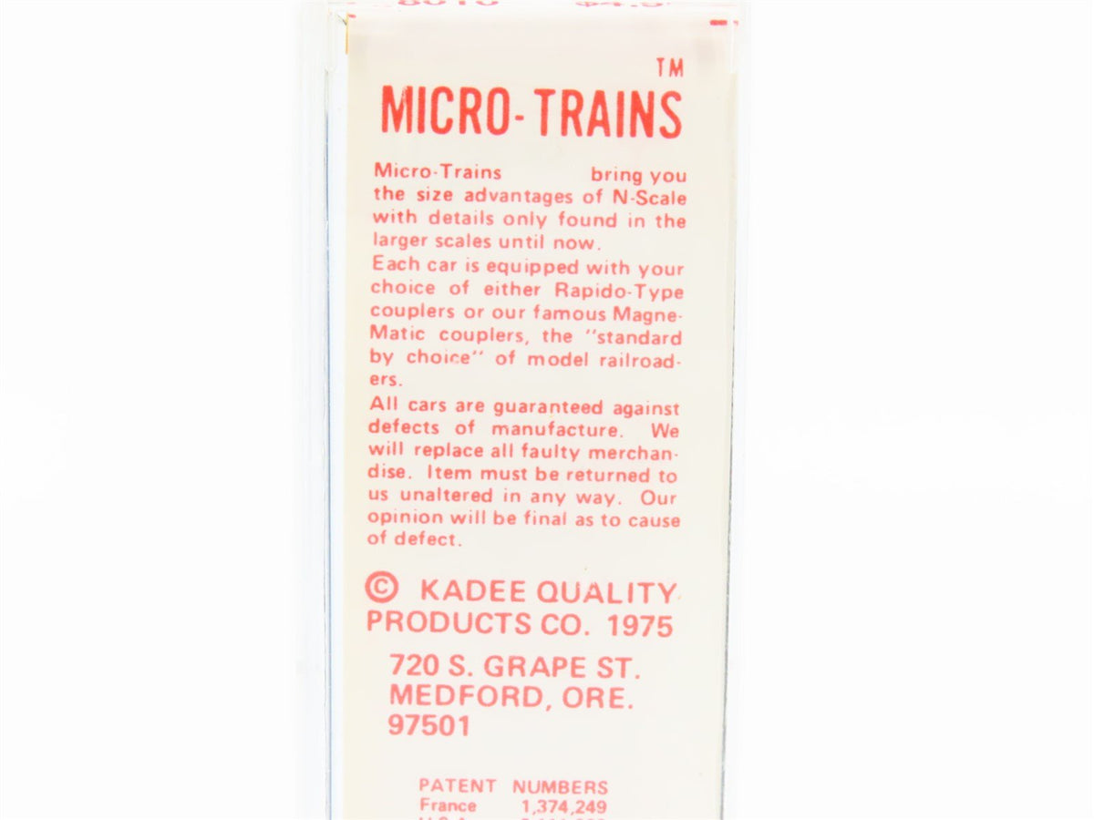 N Kadee Micro-Trains MTL 38010 BM Massachusetts Bicentennial 50&#39; Box Car #149