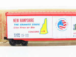 N Kadee Micro-Trains MTL 38000 CLCO New Hampshire Bicentennial 50' Box Car #1776