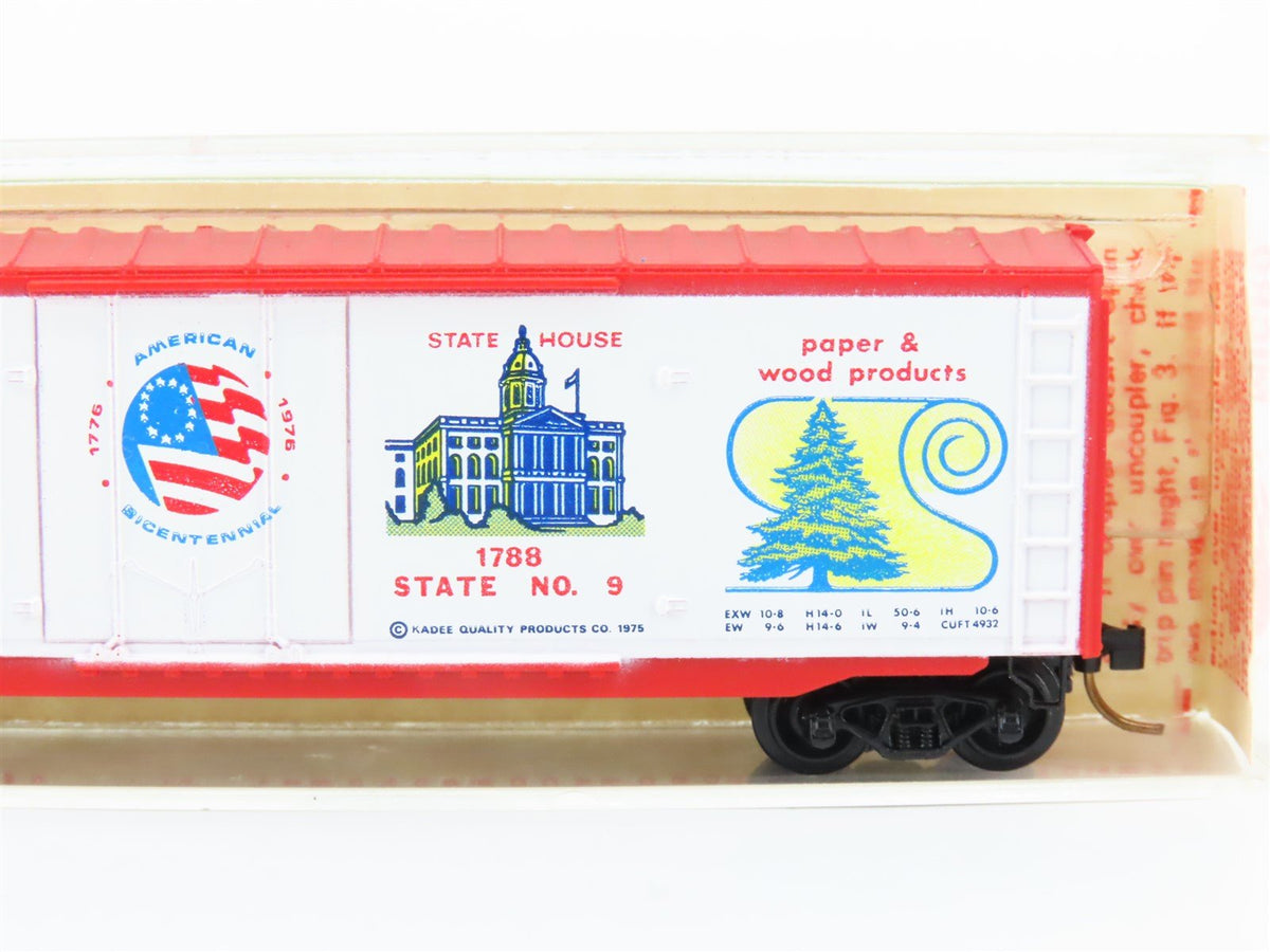 N Kadee Micro-Trains MTL 38000 CLCO New Hampshire Bicentennial 50&#39; Box Car #1776