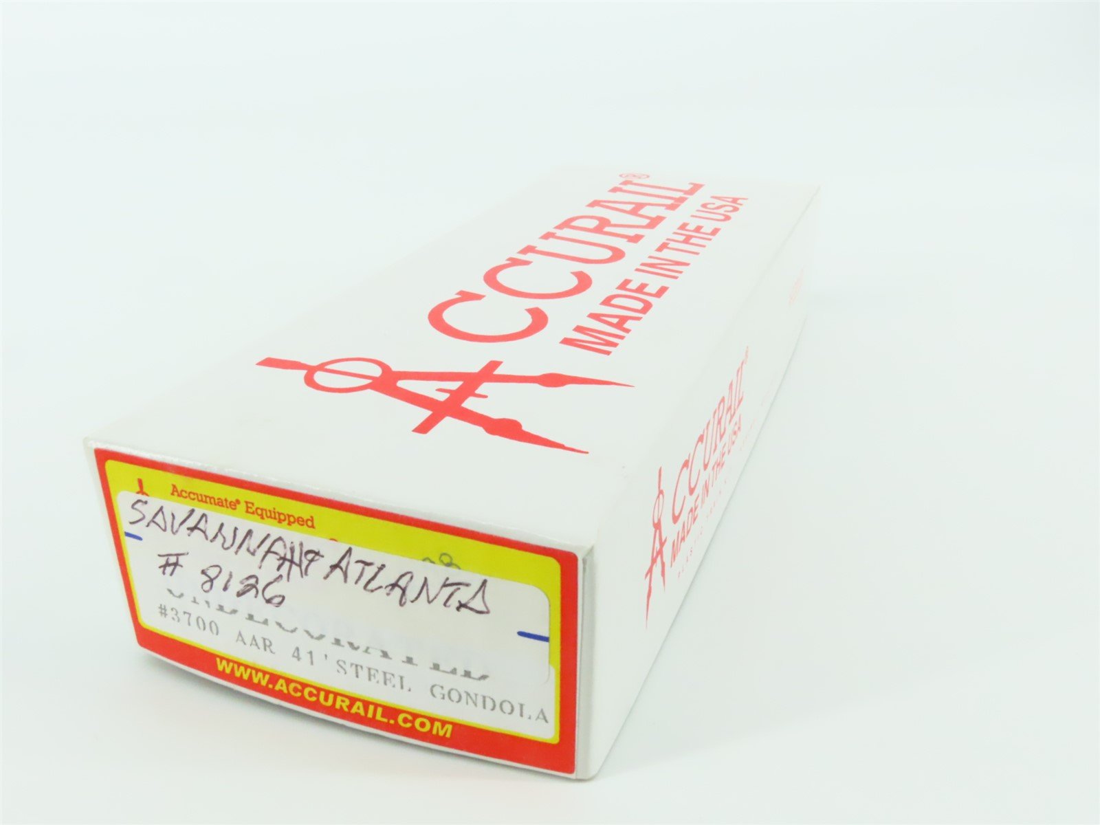 HO Accurail 3700 S&A Savannah & Atlanta 41' Gondola Car #8120 Pro Custom w/Load