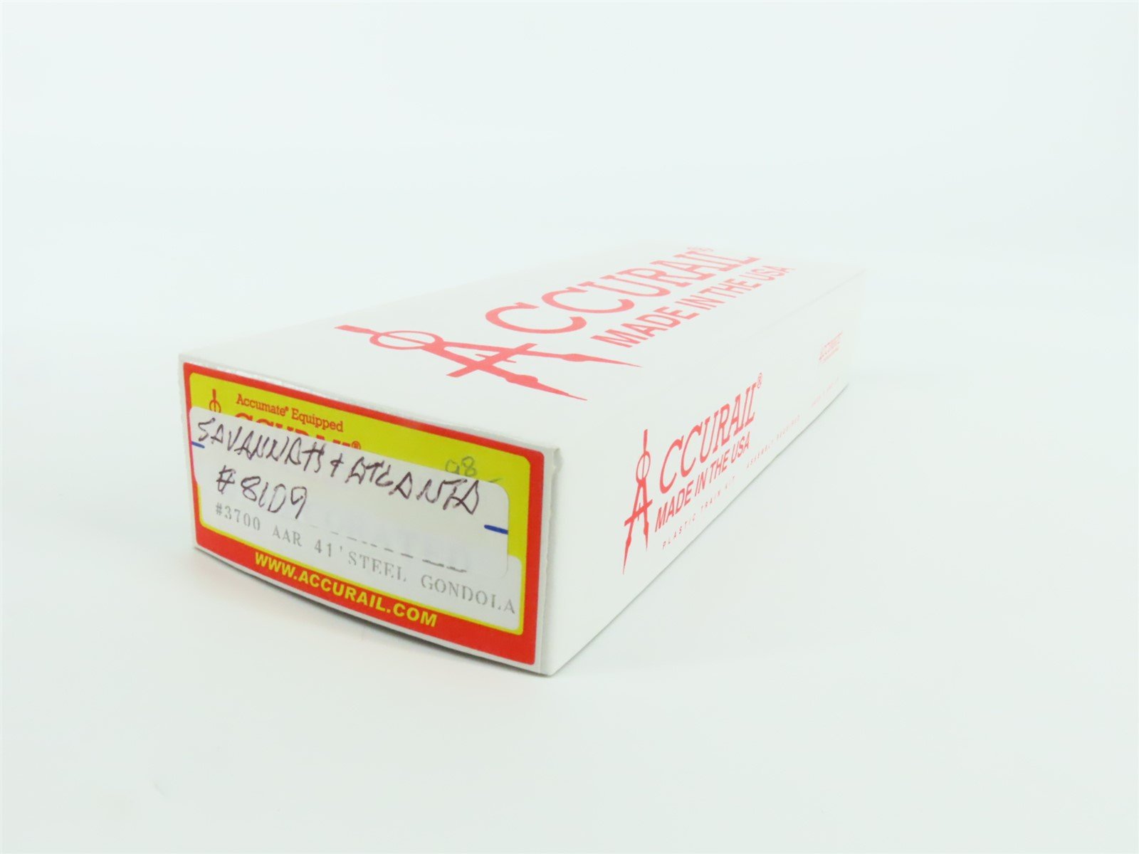 HO Accurail 3700 S&A Savannah & Atlanta 41' Gondola Car #8109 Pro Custom w/Load