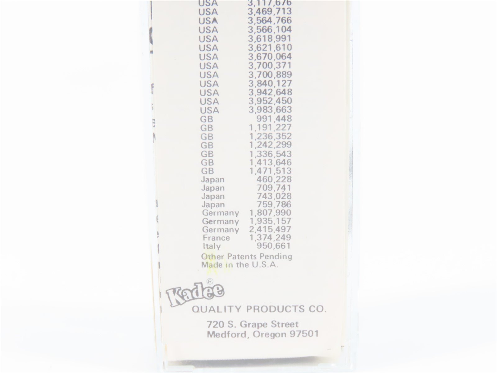 N Scale Kadee Micro-Trains MTL 49020 EPX Mayblossom Lard 40' Wood Reefer #94