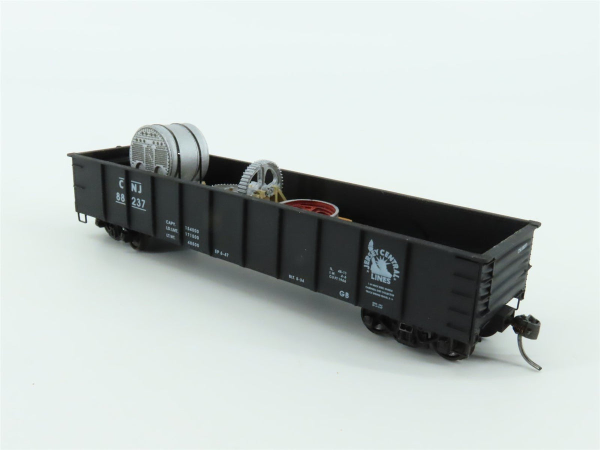 HO Scale Accurail 3741 CNJ Jersey Central 41&#39; Gondola Car #88237 w/Custom Load