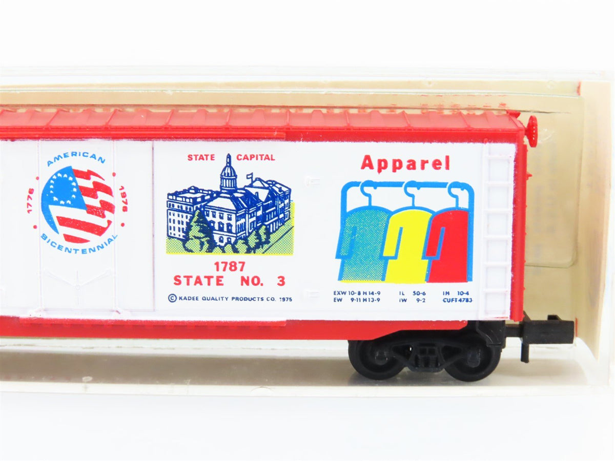 N Kadee Micro-Trains MTL 38051 CNJ New Jersey Bicentennial 50&#39; Box Car #25094