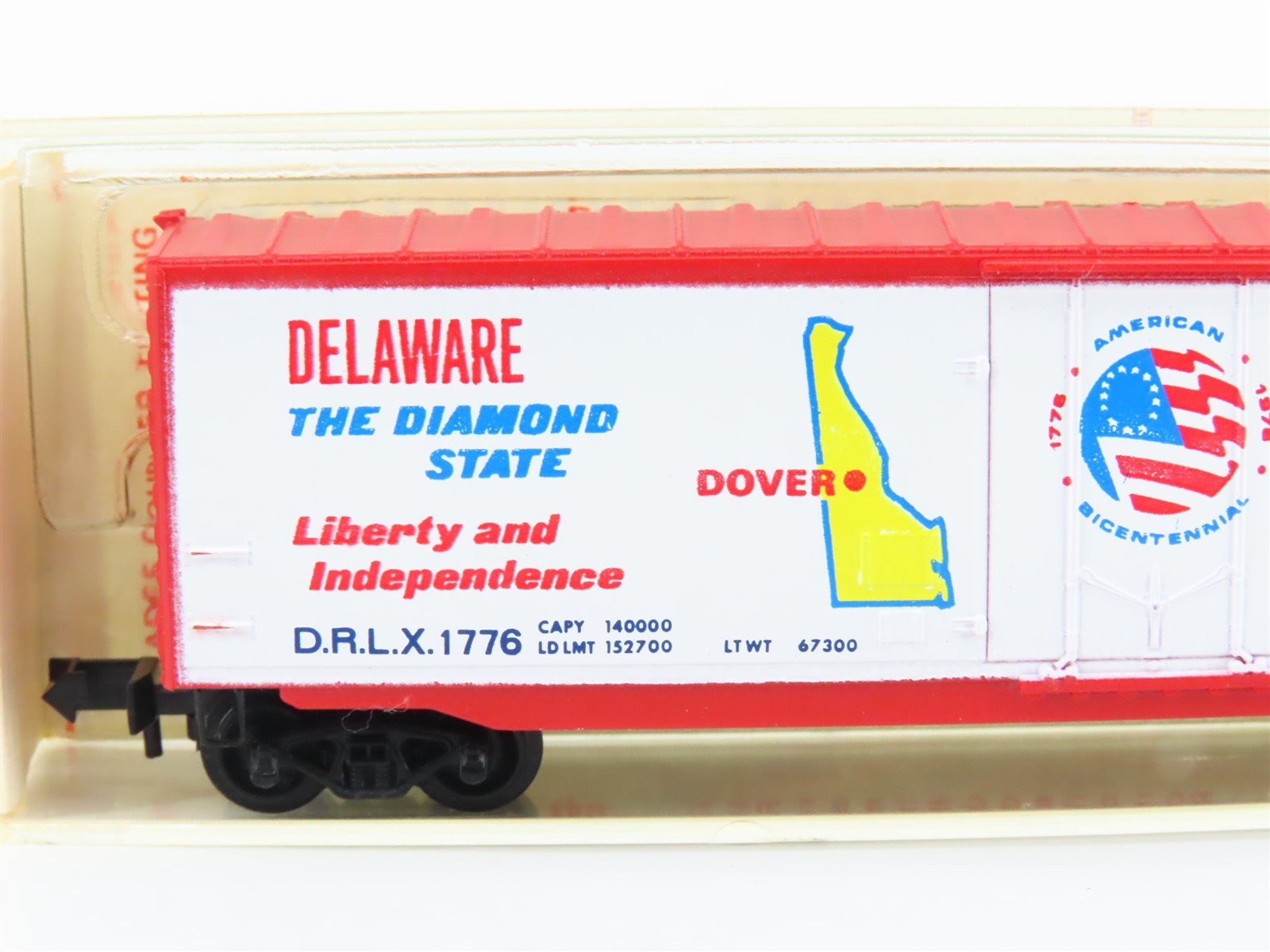 N Kadee Micro-Trains MTL 38071 DRLX Delaware Bicentennial 50