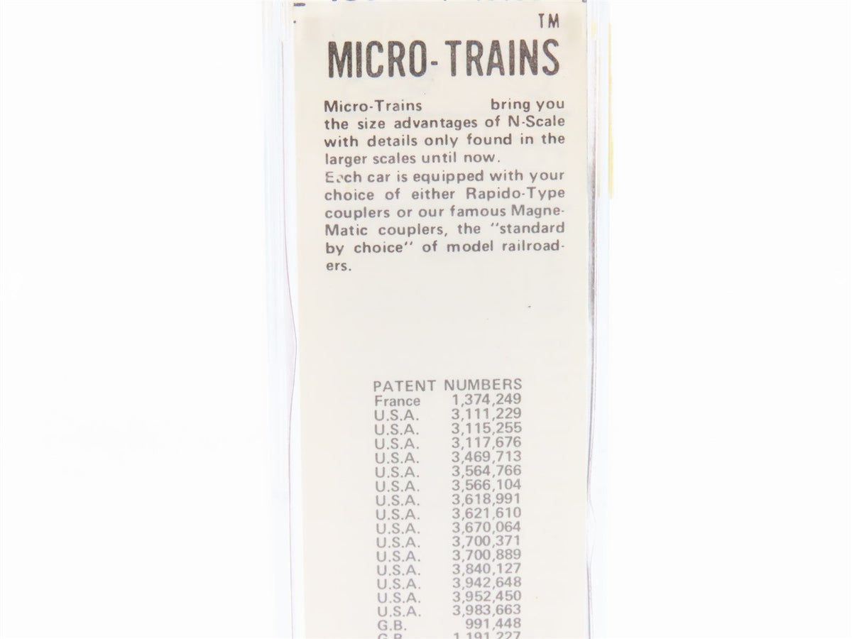 N Scale Kadee Micro-Trains MTL 43040 GN Great Northern 40&#39; Box Car #3287