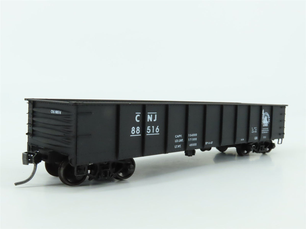 HO Scale Accurail 3741 CNJ Jersey Central 41&#39; Gondola Car #88516 w/Custom Load