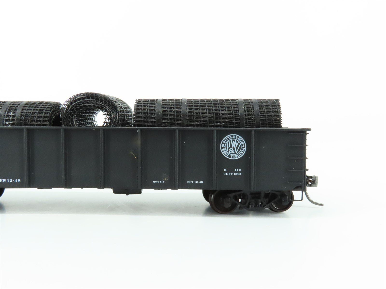 HO Accurail 3703 P&WV Pittsburgh West Virginia 41' Gondola #7684 w/Custom Load