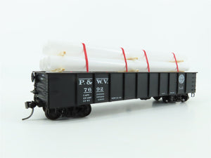 HO Accurail 3703 P&WV Pittsburgh West Virginia 41' Gondola #7692 w/Custom Load