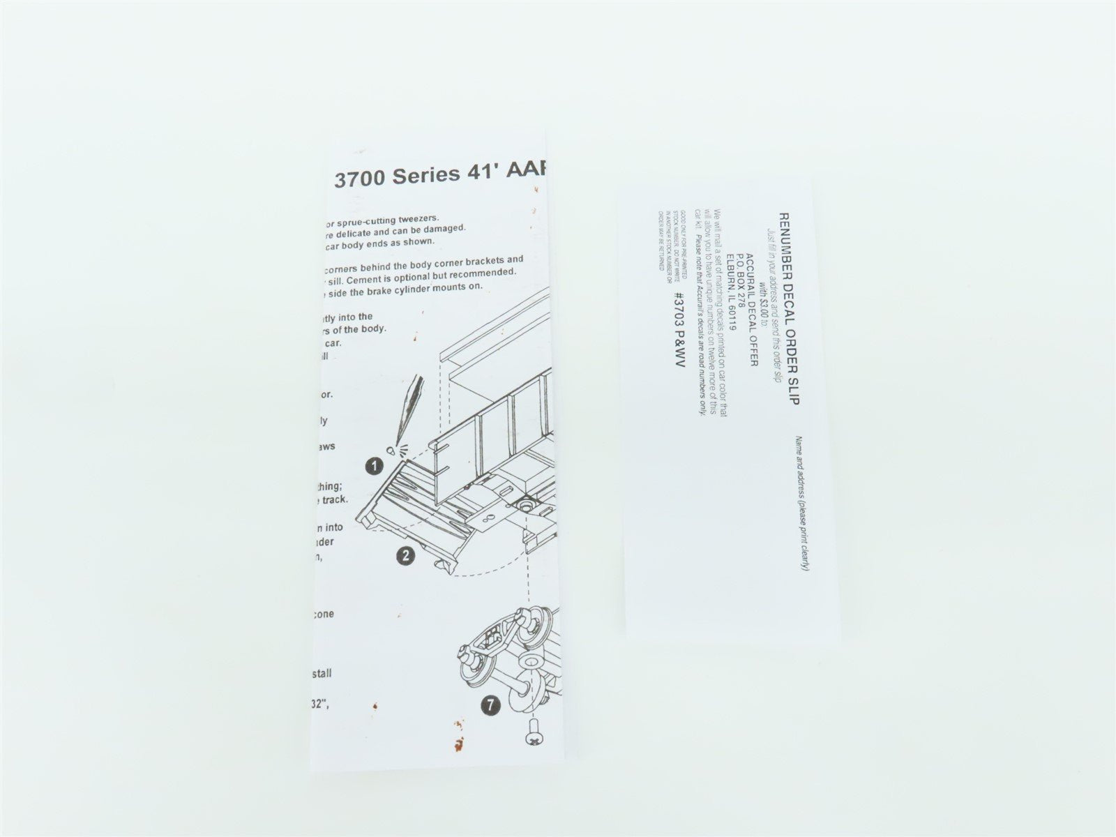 HO Accurail 3703 P&WV Pittsburgh West Virginia 41' Gondola #7692 w/Custom Load