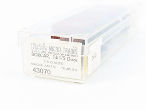 N Scale Kadee Micro-Trains MTL 43070 C&O Chesapeake & Ohio 40' Box Car #12134