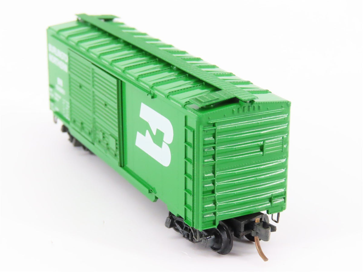 N Scale Kadee Micro-Trains MTL 23080 BN Burlington Northern 40&#39; Box Car #198961