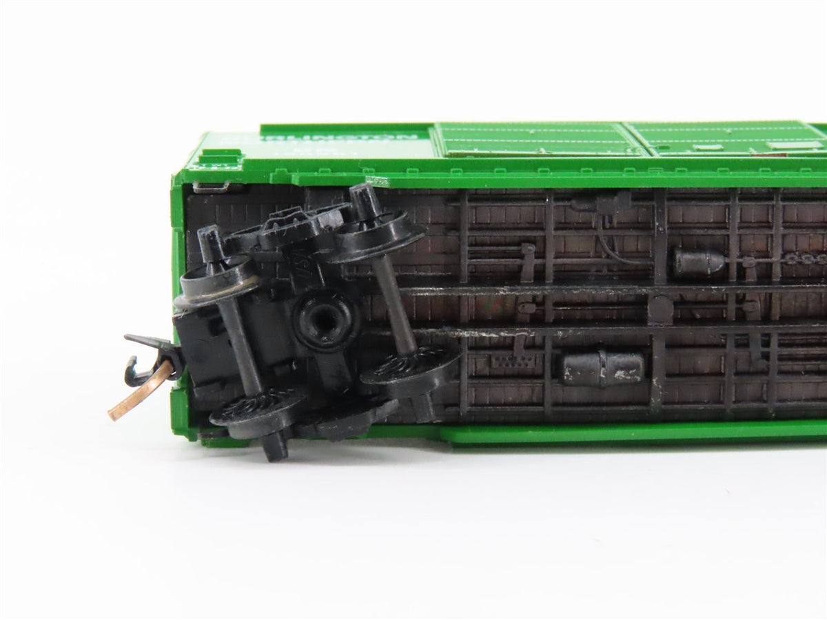 N Scale Kadee Micro-Trains MTL 23080 BN Burlington Northern 40&#39; Box Car #198961