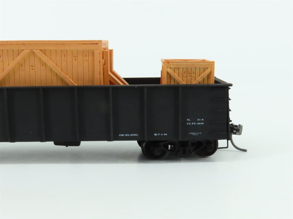 HO Scale Accurail 3733.3 W&amp;LE Railway 41&#39; Gondola #46289 w/Custom Load