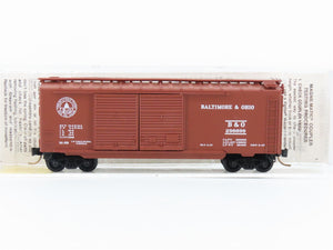 N Scale Kadee Micro-Trains MTL 23040 B&O Baltimore & Ohio 40' Box Car #298899