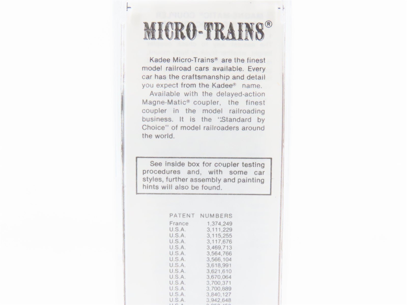 N Scale Kadee Micro-Trains MTL 23040 B&O Baltimore & Ohio 40' Box Car #298899