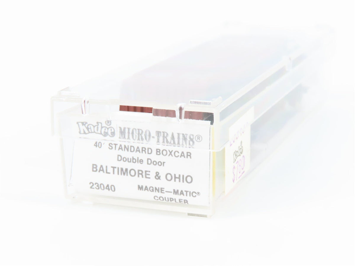 N Scale Kadee Micro-Trains MTL 23040 B&amp;O Baltimore &amp; Ohio 40&#39; Box Car #298899