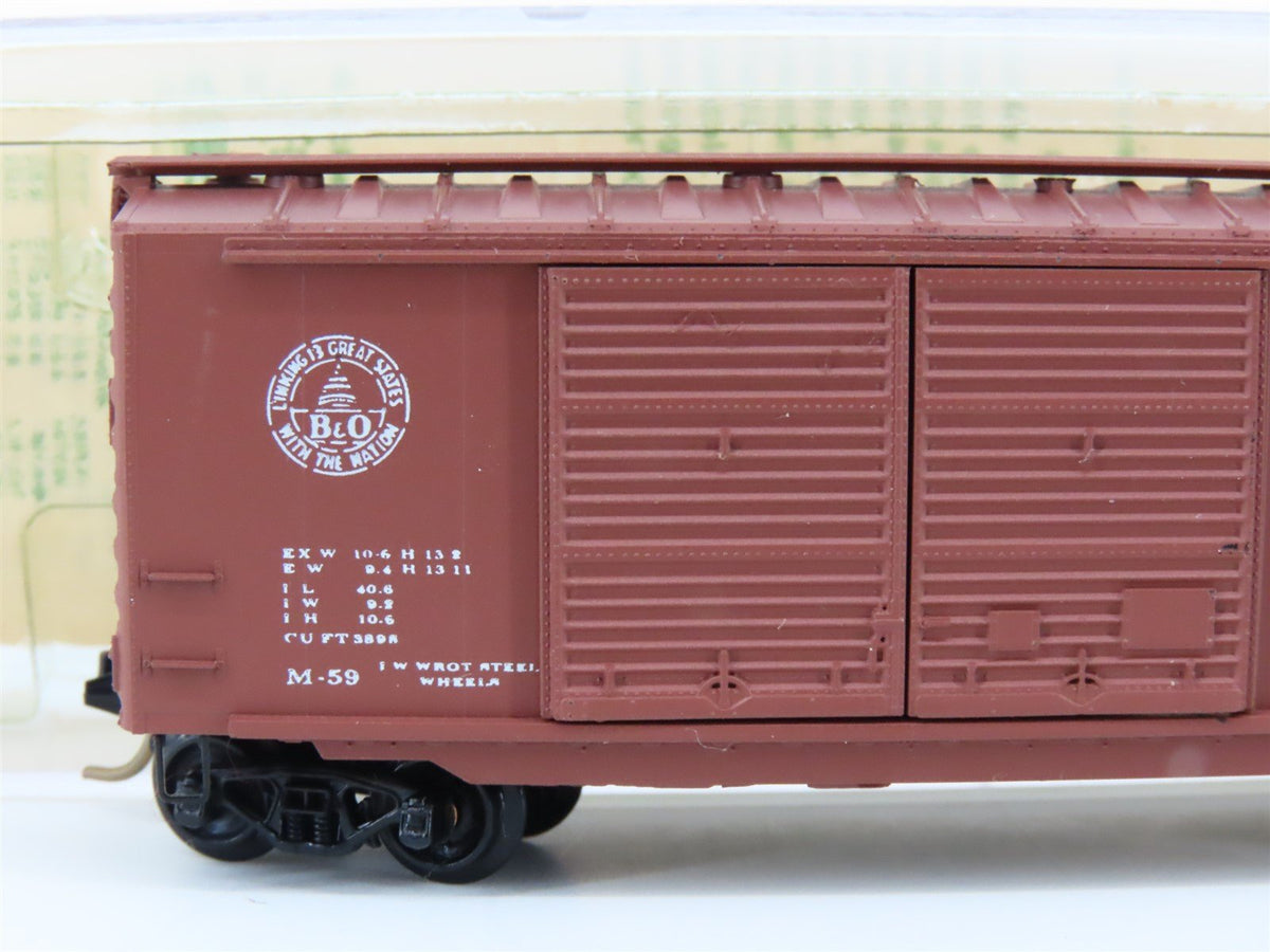 N Scale Kadee Micro-Trains MTL 23157 B&amp;O Baltimore &amp; Ohio 40&#39; Box Car #298891