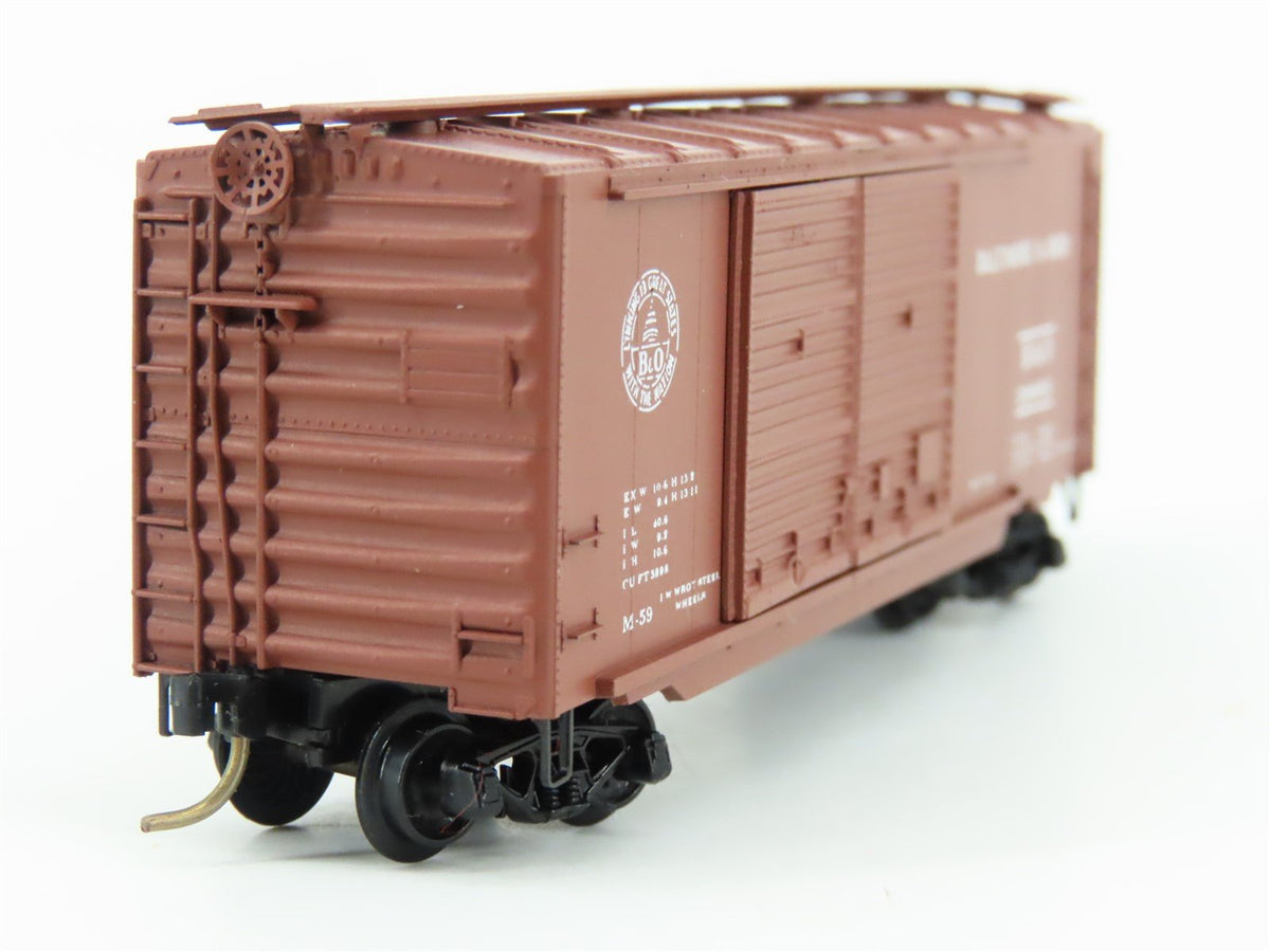 N Scale Kadee Micro-Trains MTL 23157 B&amp;O Baltimore &amp; Ohio 40&#39; Box Car #298891