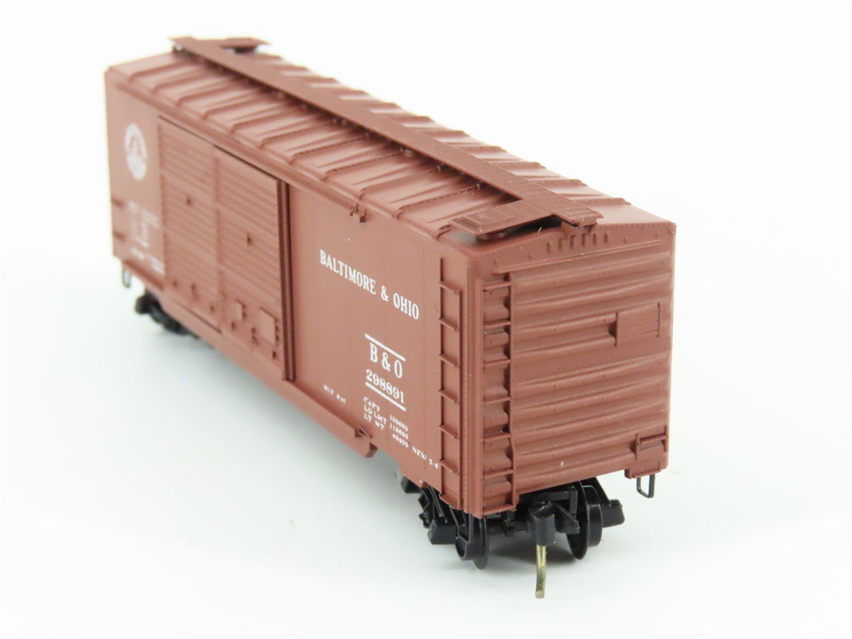 N Scale Kadee Micro-Trains MTL 23157 B&amp;O Baltimore &amp; Ohio 40&#39; Box Car #298891