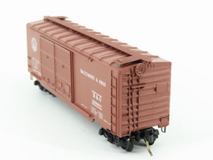 N Scale Kadee Micro-Trains MTL 23157 B&O Baltimore & Ohio 40' Box Car #298891