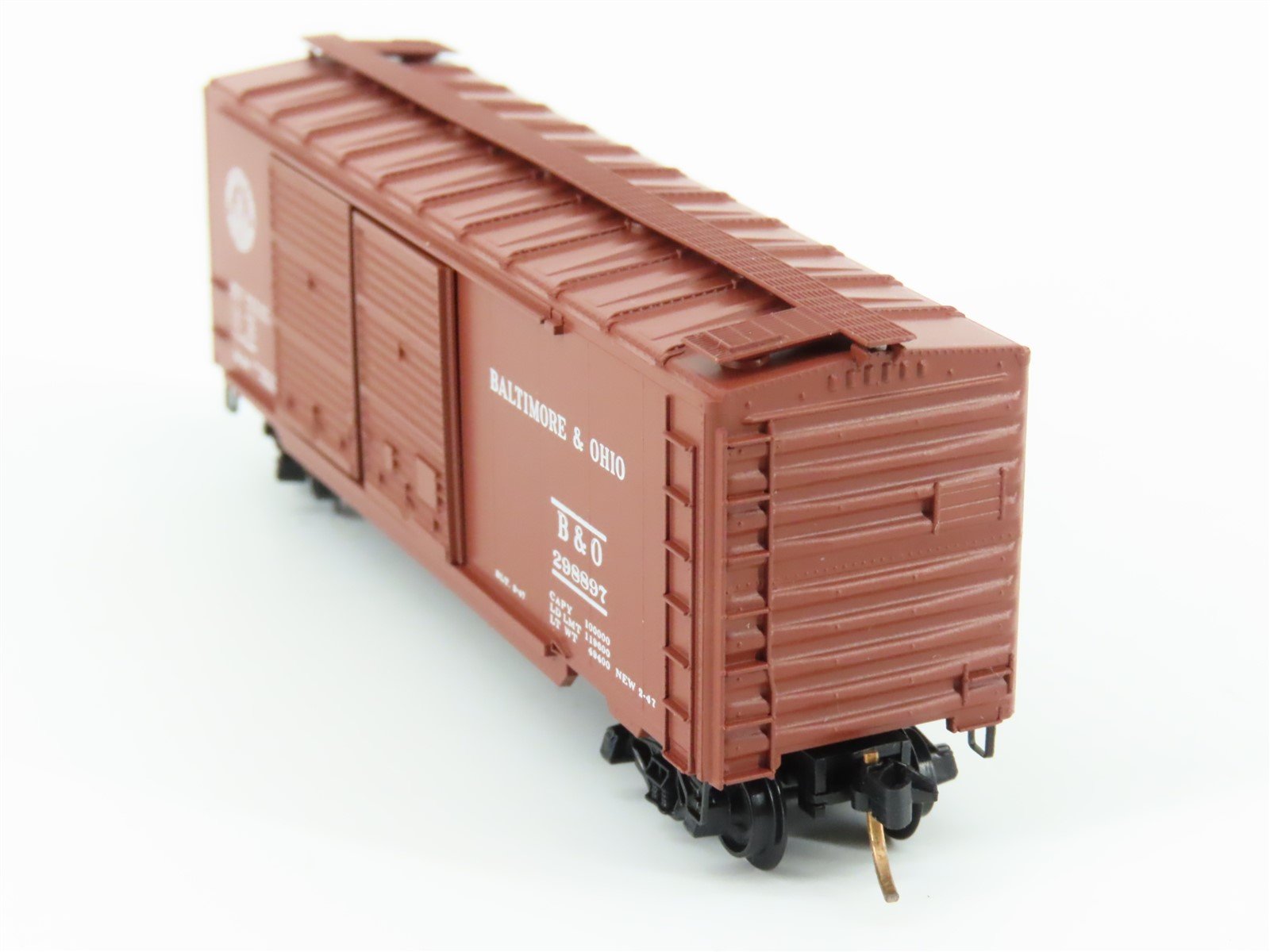N Scale Kadee Micro-Trains MTL 23040 B&O Baltimore & Ohio 40' Box Car #298897