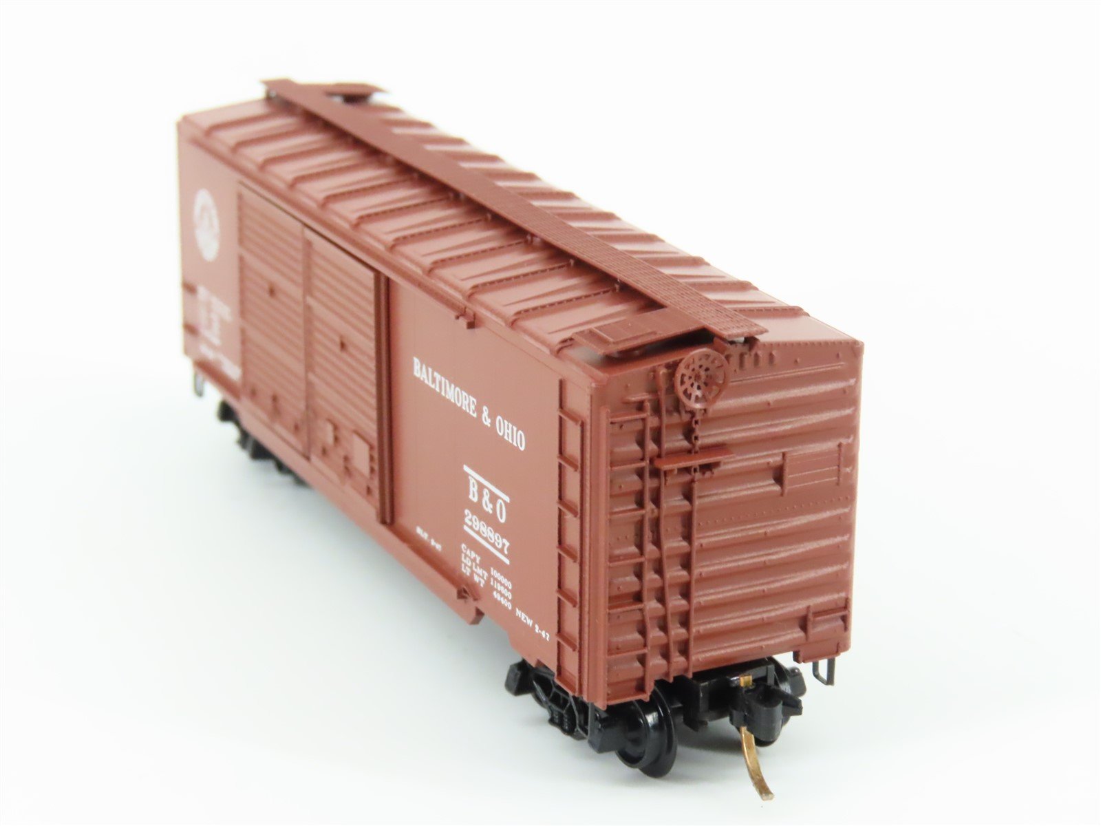 N Scale Kadee Micro-Trains MTL 23040 B&O Baltimore & Ohio 40' Box Car #298897