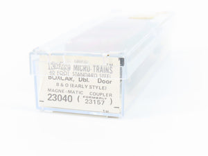 N Scale Kadee Micro-Trains MTL 23040 B&O Baltimore & Ohio 40' Box Car #298897