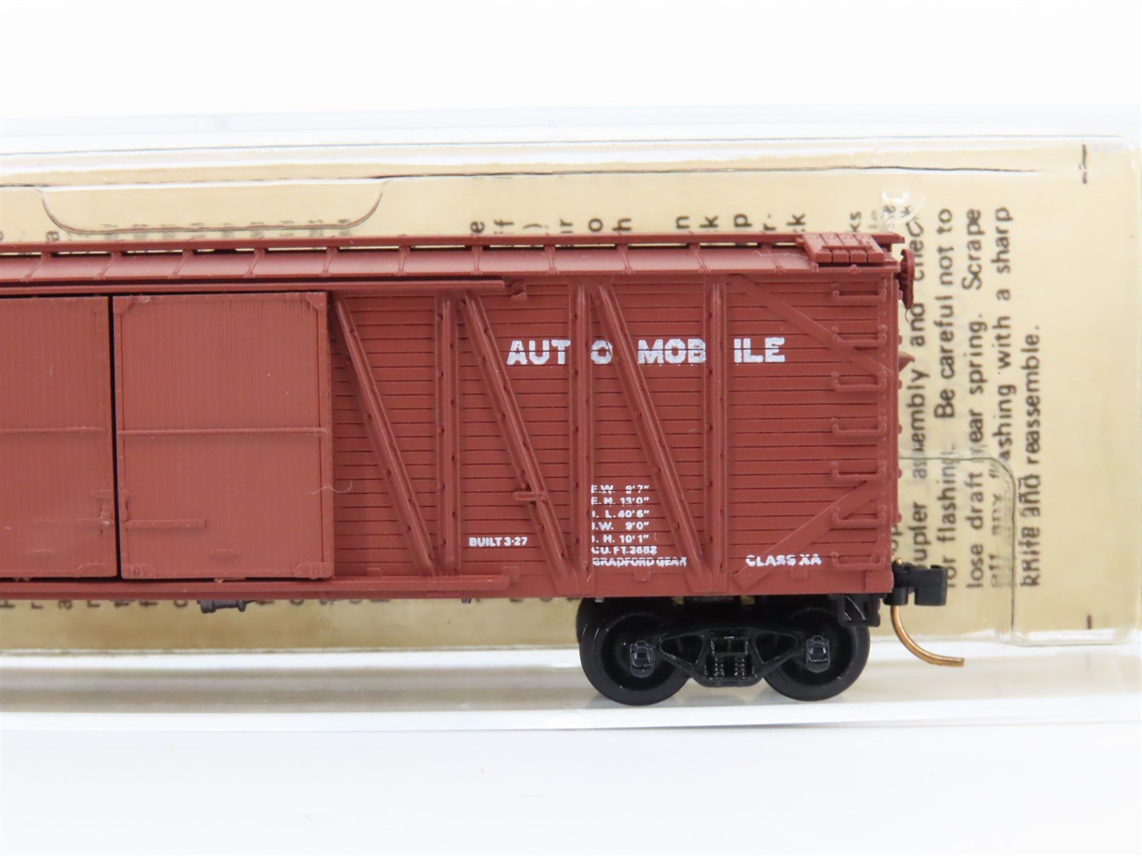 N Scale Kadee Micro-Trains MTL 29040 MKT Katy 40' Automobile Box Car #67001