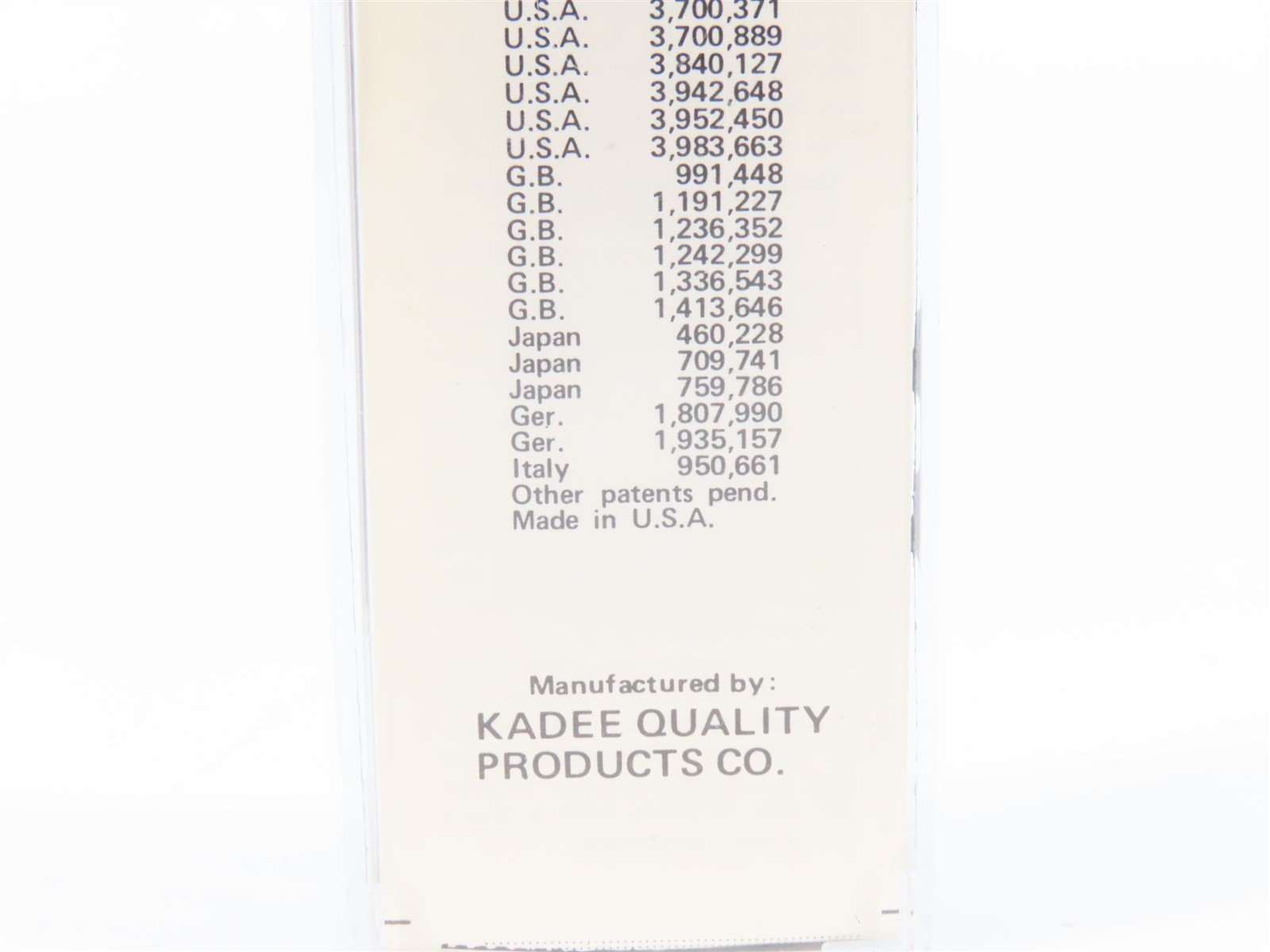 N Scale Kadee Micro-Trains MTL 29040 MKT Katy 40' Automobile Box Car #67001