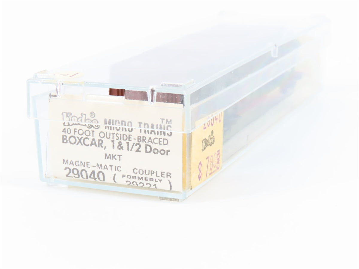 N Scale Kadee Micro-Trains MTL 29040 MKT Katy 40&#39; Automobile Box Car #67001