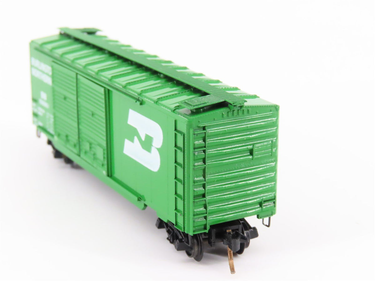 N Scale Kadee Micro-Trains MTL 23080 BN Burlington Northern 40&#39; Box Car #198961