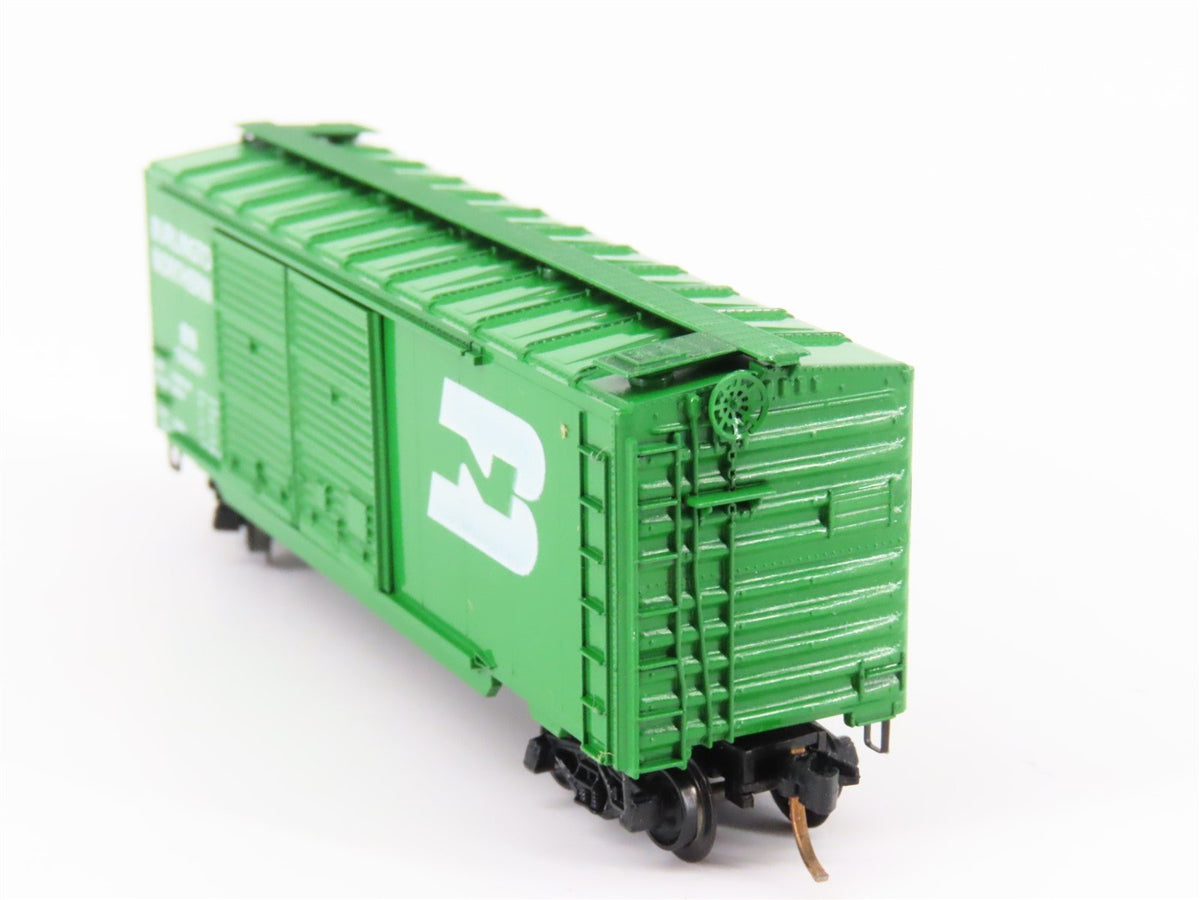 N Scale Kadee Micro-Trains MTL 23080 BN Burlington Northern 40&#39; Box Car #198961